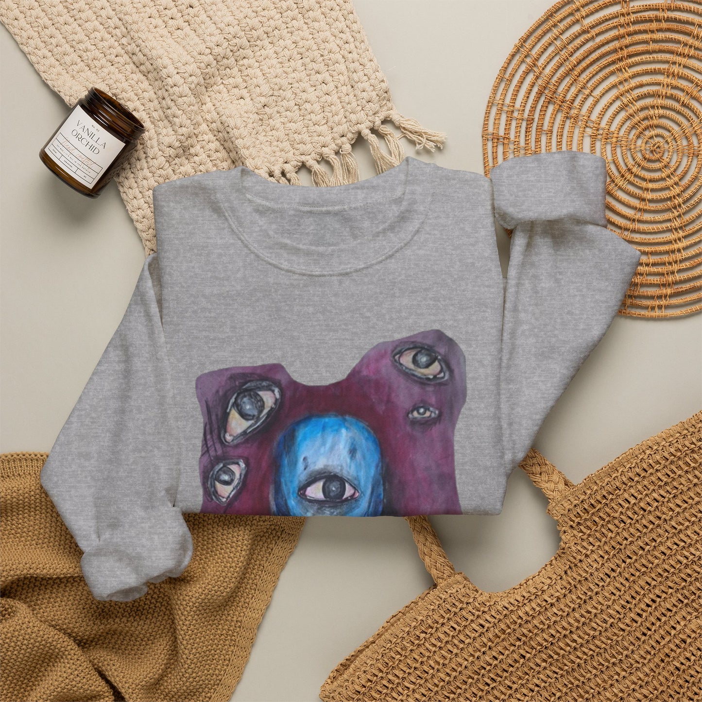 Original Art Unisex Heavy Blend™ Crewneck Sweatshirt