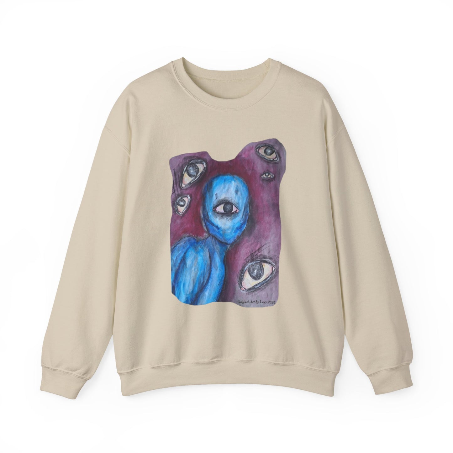 Original Art Unisex Heavy Blend™ Crewneck Sweatshirt
