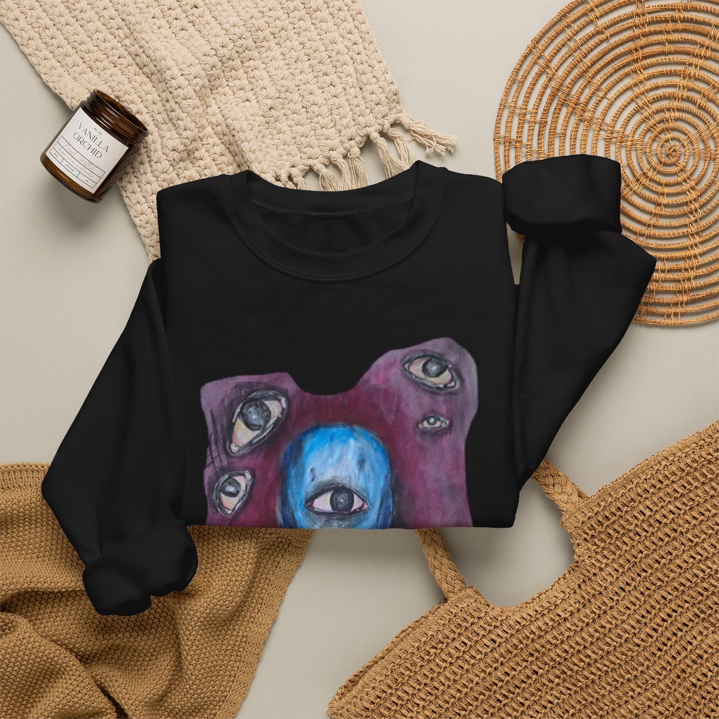Original Art Print Unisex Heavy Blend™ Crewneck Sweatshirt