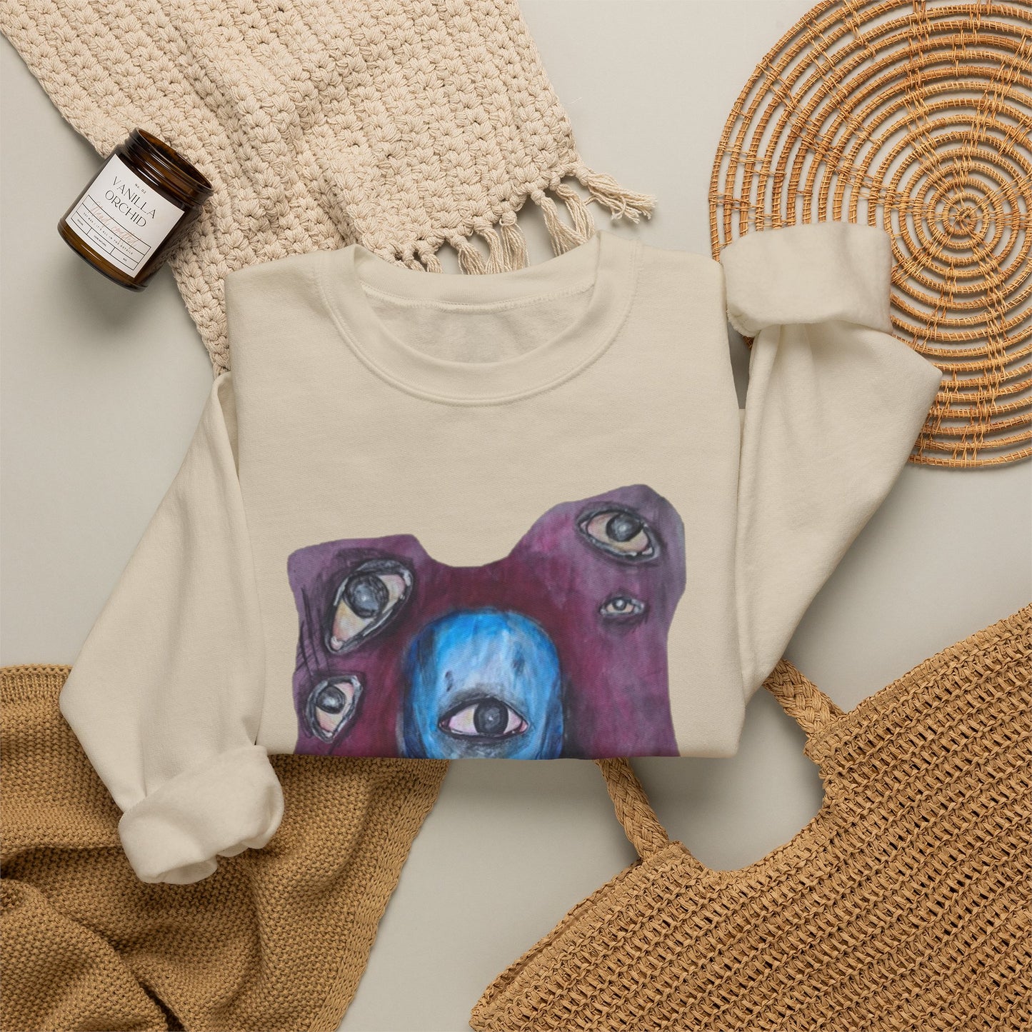 Original Art Unisex Heavy Blend™ Crewneck Sweatshirt
