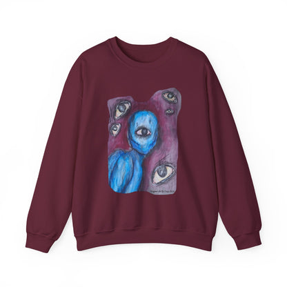 Original Art Print Unisex Heavy Blend™ Crewneck Sweatshirt