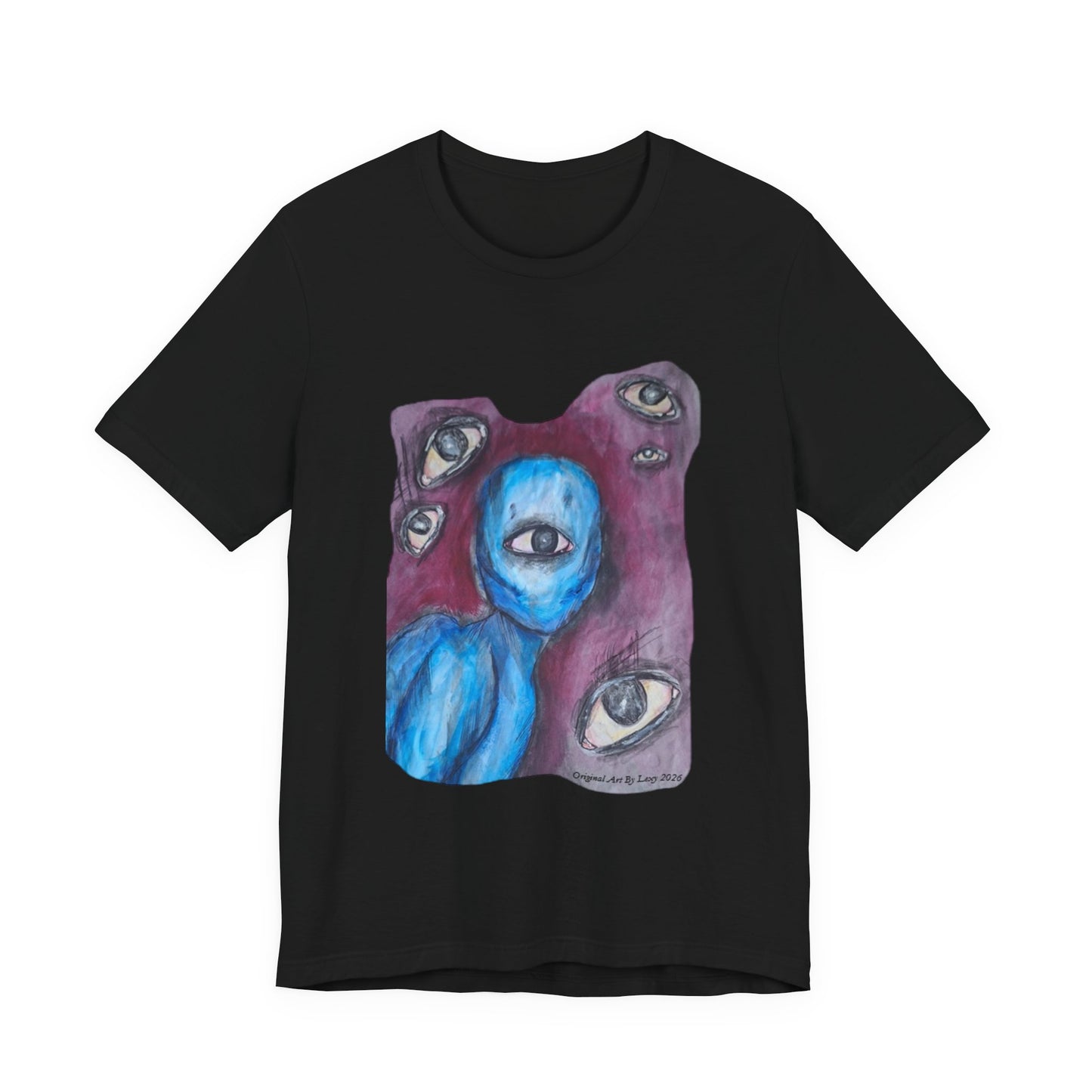Original Art Unisex Jersey Short Sleeve Tee