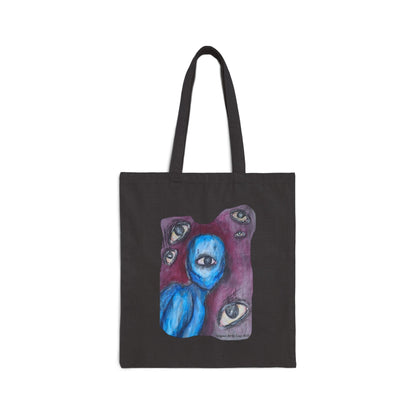 Original Art Cotton Canvas Tote Bag